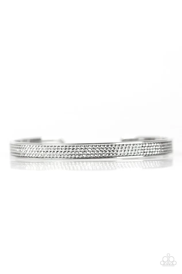 Paparazzi Jewelry Paparazzi Bracelet Majestically Metro Silver Bracelets
