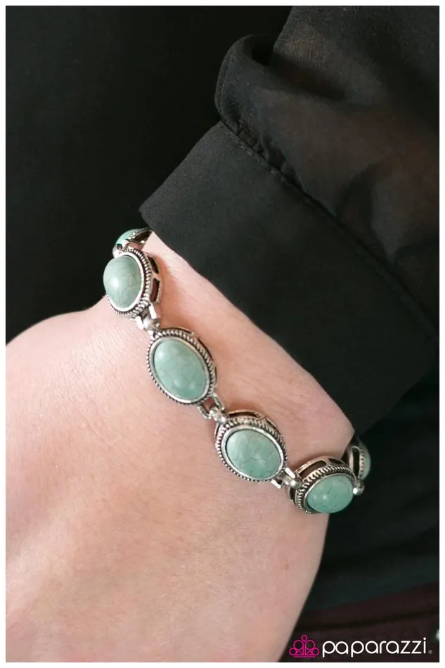 Paparazzi Jewelry Paparazzi Bracelet The Cowgirl Way Blue Bracelets