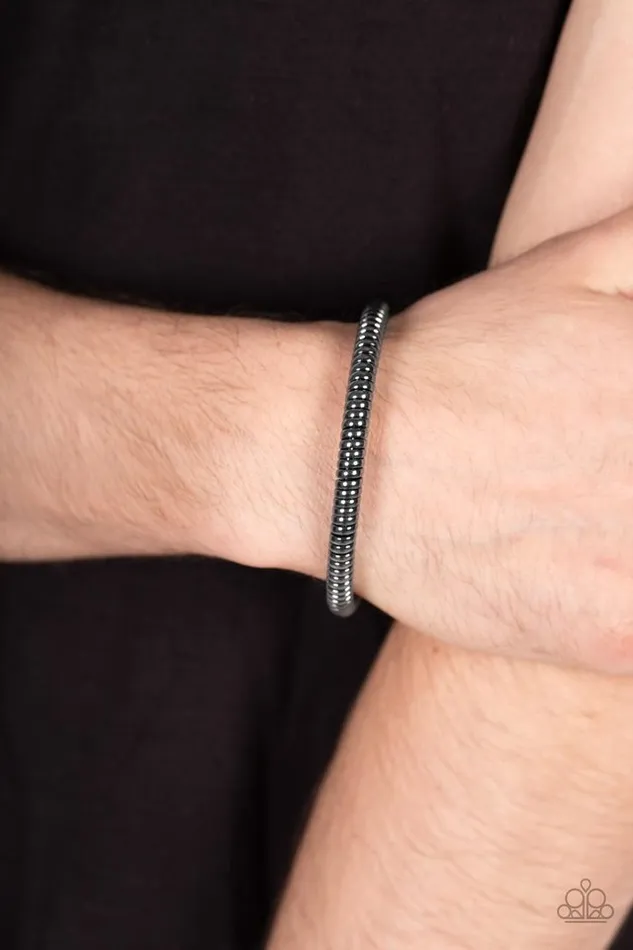 Paparazzi Jewelry Paparazzi Bracelet Turbocharged Black Bracelets