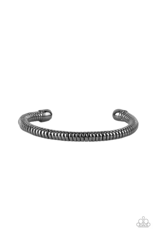 Paparazzi Jewelry Paparazzi Bracelet Turbocharged Black Bracelets Paparazzi Jewelry Paparazzi Bracelet Turbocharged Black Bracelets