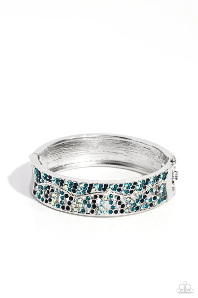 Paparazzi Jewelry Paparazzi Bracelet Wavy Whimsy Blue Bracelets Paparazzi Jewelry Paparazzi Bracelet Wavy Whimsy Blue Bracelets