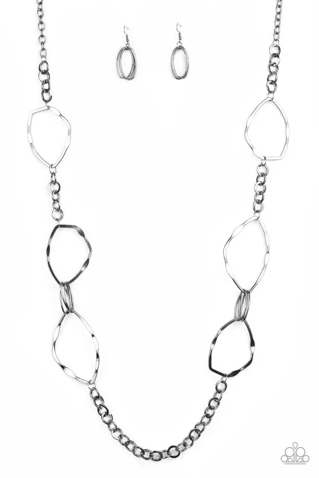 Paparazzi Jewelry Paparazzi Necklace Abstract Artifact Black Necklaces Paparazzi Jewelry Paparazzi Necklace Abstract Artifact Black Necklaces