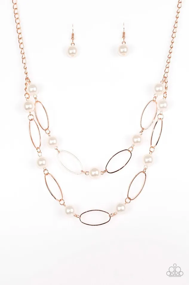 Paparazzi Jewelry Paparazzi Necklace Best Of Both POSHible Worlds Copper Necklaces Paparazzi Jewelry Paparazzi Necklace Best Of Both POSHible Worlds Copper Necklaces