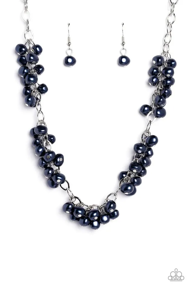 Paparazzi Jewelry Paparazzi Necklace Pearl Parlor Blue Necklaces Paparazzi Jewelry Paparazzi Necklace Pearl Parlor Blue Necklaces