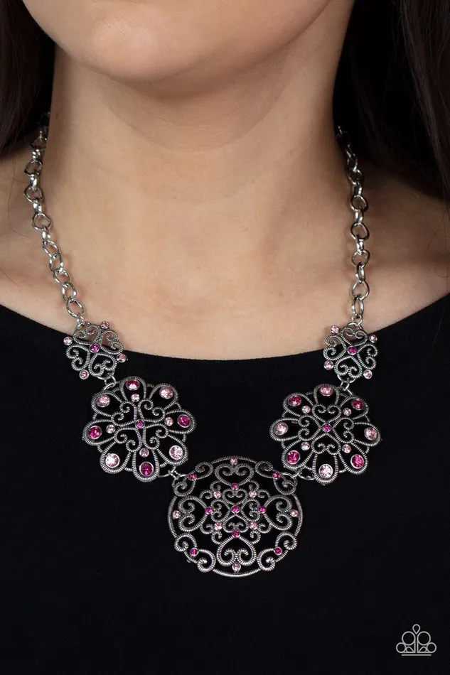 Paparazzi Jewelry Paparazzi Necklace Royally Romantic Pink Necklaces