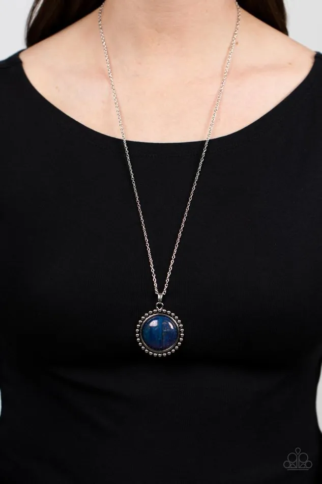 Paparazzi Jewelry Paparazzi Necklace Sonoran Summer Blue Necklaces