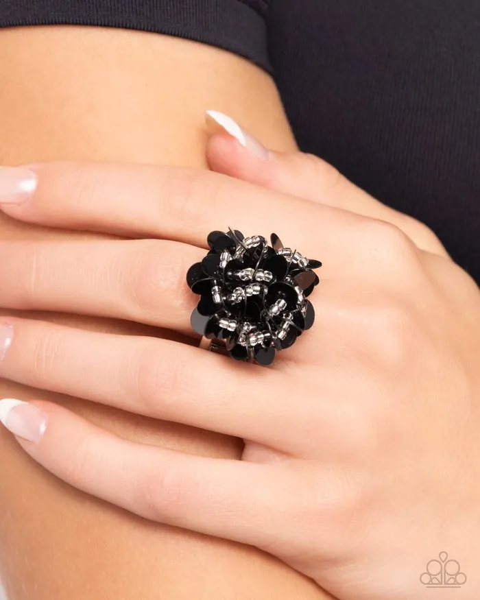 Paparazzi Jewelry Paparazzi Ring Dynamic Disco Black Rings