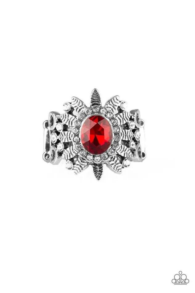 Paparazzi Jewelry Rings Paparazzi Ring Burn Bright Red
