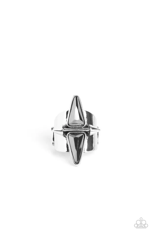 Paparazzi Jewelry Rings Paparazzi Ring Combustible Compass Silver Paparazzi Jewelry Rings Paparazzi Ring Combustible Compass Silver
