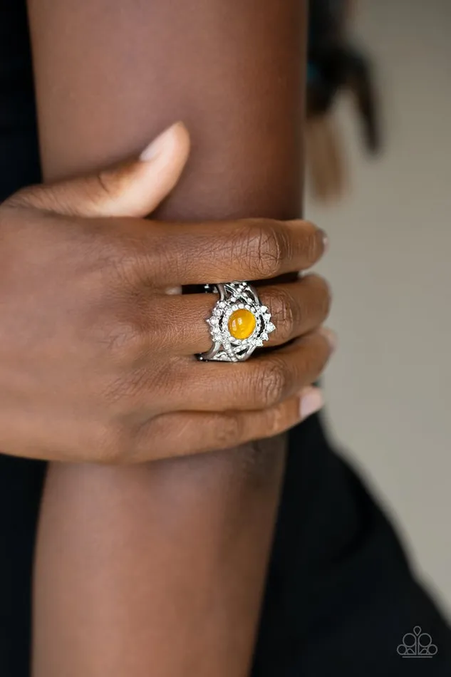 Paparazzi Jewelry Rings Paparazzi Ring Decadently Dreamy Yellow