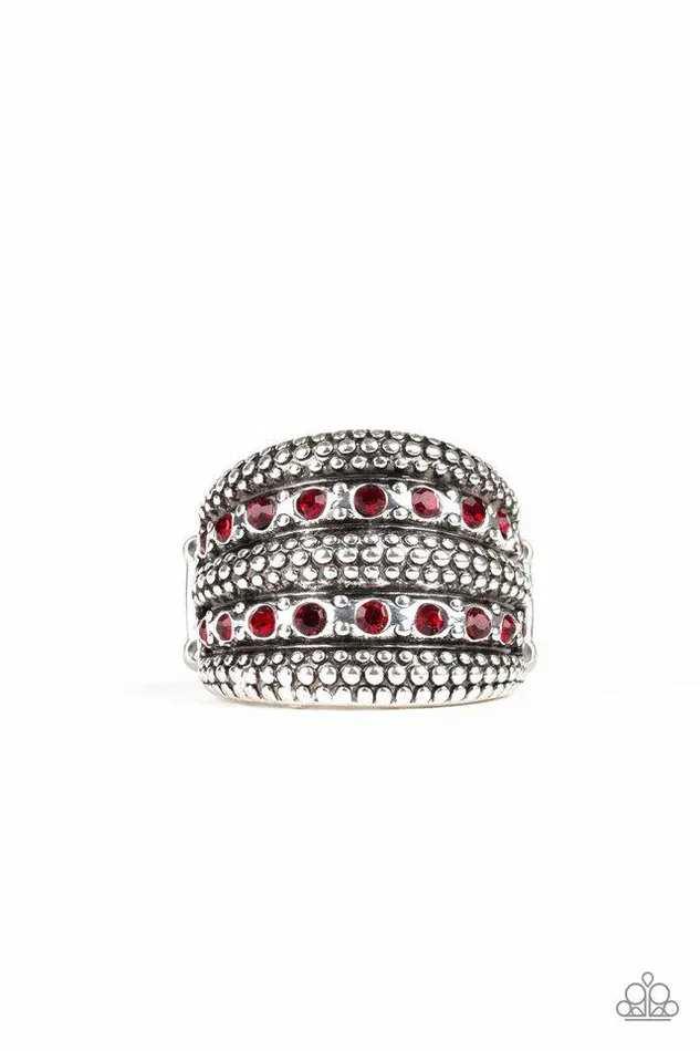 Paparazzi Jewelry Rings Paparazzi Ring Girl Fight Red