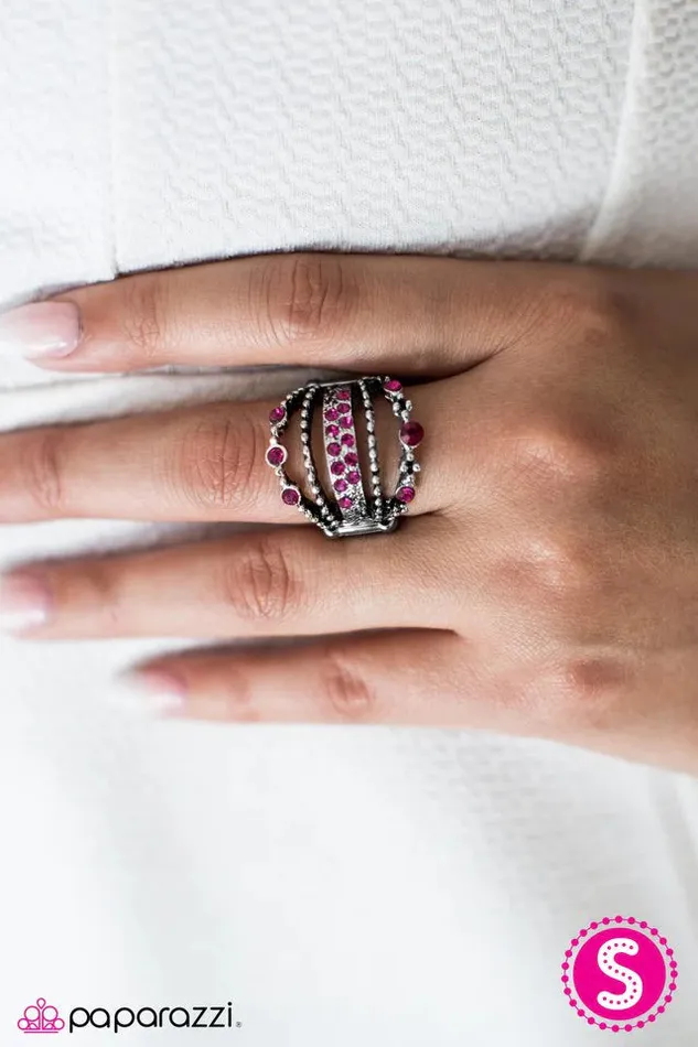 Paparazzi Jewelry Rings Paparazzi Ring GLEAM Chaser Pink