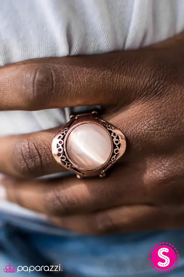 Paparazzi Jewelry Rings Paparazzi Ring MOON Over Copper