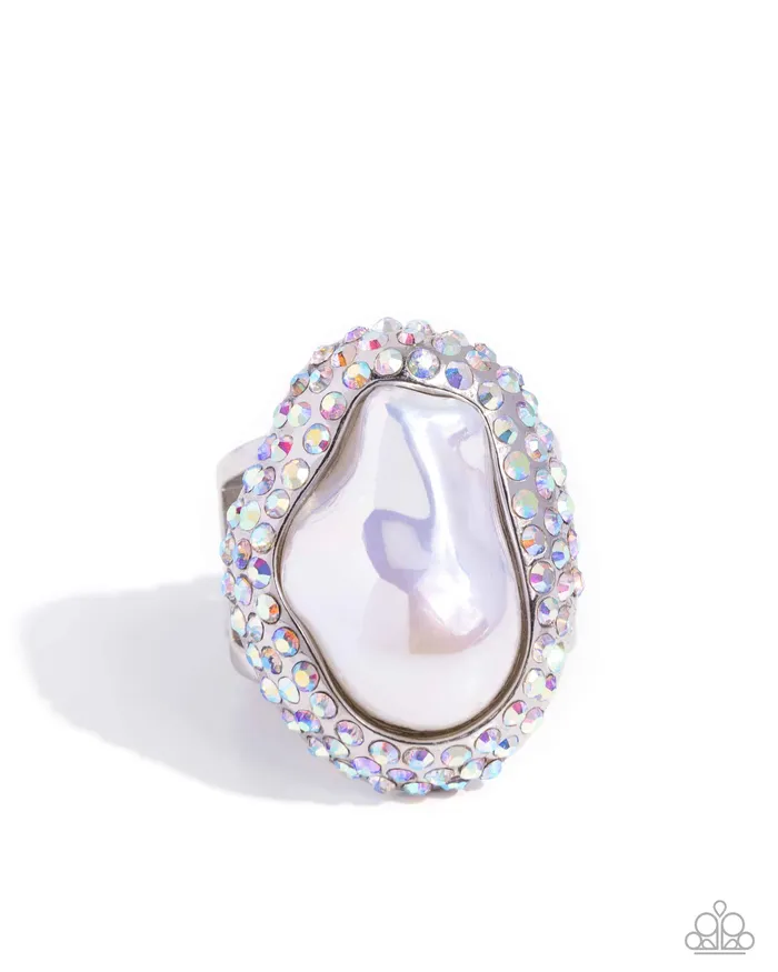 Paparazzi Jewelry Rings Paparazzi Ring Opulent Ocean White
