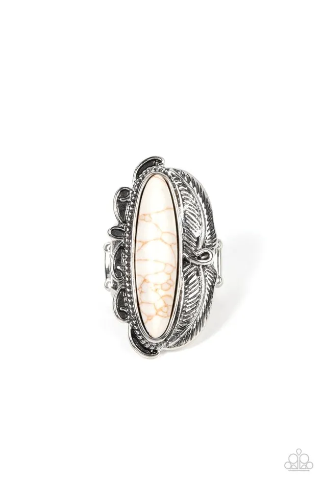 Paparazzi Jewelry Rings Paparazzi Ring Rural Resort White Paparazzi Jewelry Rings Paparazzi Ring Rural Resort White