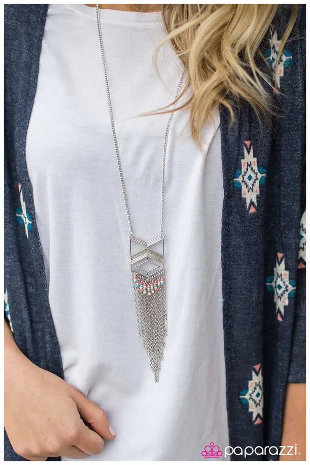 Paparazzi Necklace California Dreaming Multi Paparazzi Jewelry Necklaces