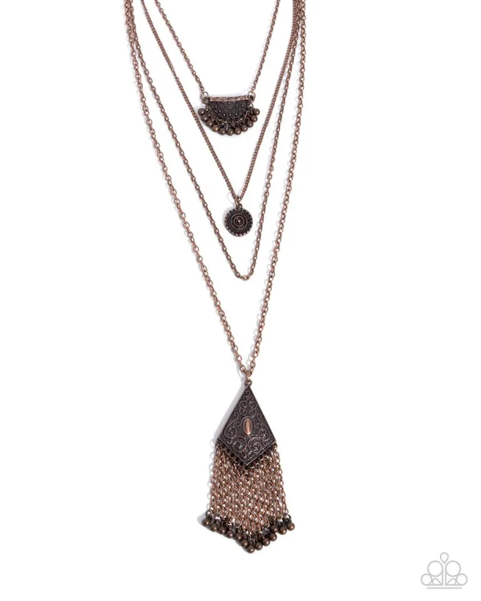 Paparazzi Necklace Faithful Filigree Copper Paparazzi Jewelry Necklaces Paparazzi Necklace Faithful Filigree Copper Paparazzi Jewelry Necklaces