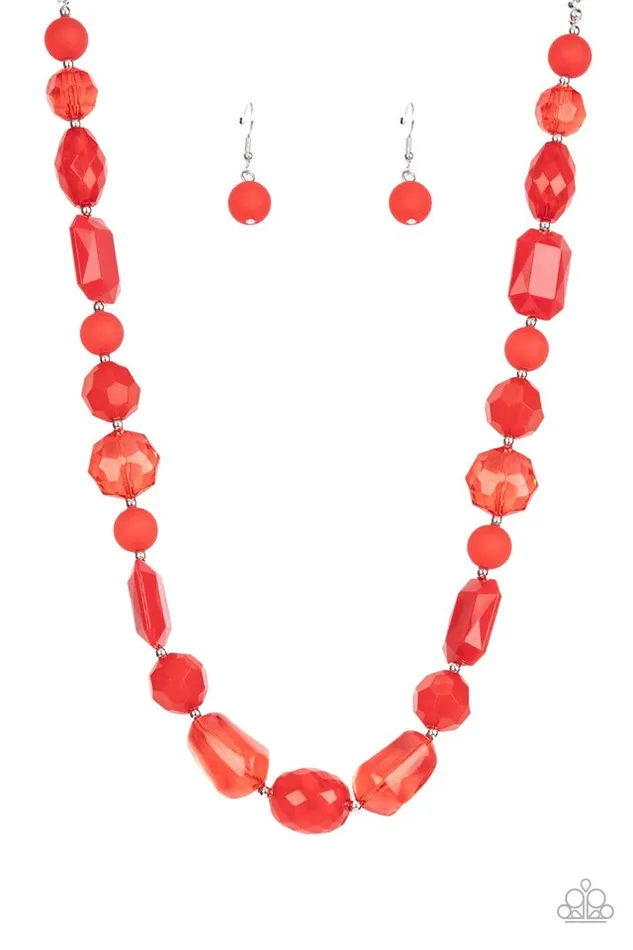 Paparazzi Necklace Here Today GONDOLA Tomorrow Red Paparazzi Jewelry Necklaces Paparazzi Necklace Here Today GONDOLA Tomorrow Red Paparazzi Jewelry Necklaces