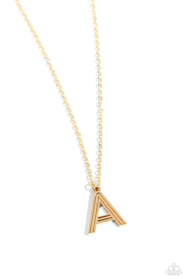 Paparazzi Necklace Leave Your Initials Gold A Paparazzi Jewelry Necklaces Paparazzi Necklace Leave Your Initials Gold A Paparazzi Jewelry Necklaces