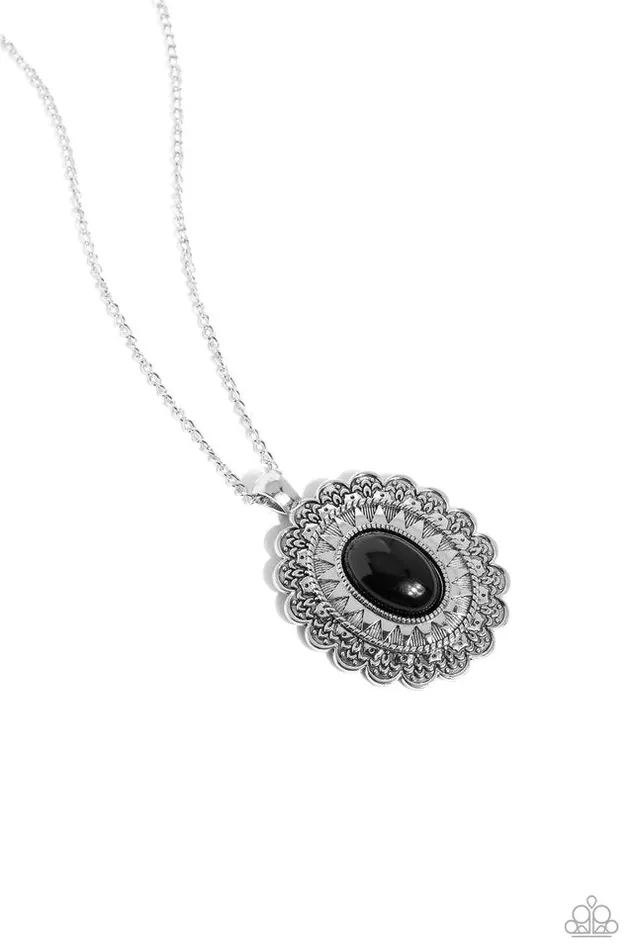 Paparazzi Necklace Mesa Medallion Black Paparazzi Jewelry Necklaces Paparazzi Necklace Mesa Medallion Black Paparazzi Jewelry Necklaces
