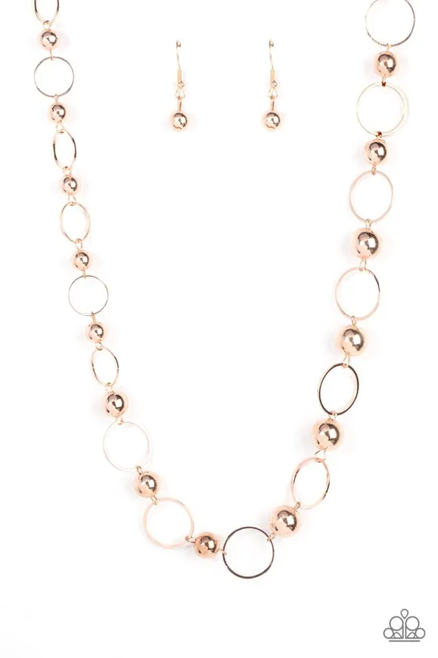Paparazzi Necklace Metro Milestone Rose Gold Paparazzi Jewelry Necklaces Paparazzi Necklace Metro Milestone Rose Gold Paparazzi Jewelry Necklaces