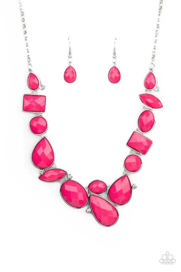 Paparazzi Necklace Mystical Mirage Pink Paparazzi Jewelry Necklaces Paparazzi Necklace Mystical Mirage Pink Paparazzi Jewelry Necklaces