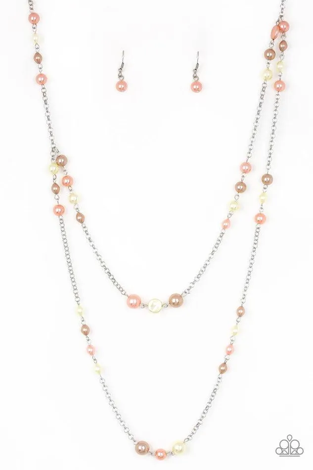 Paparazzi Necklace Pearl Promenade Multi Paparazzi Jewelry Necklaces