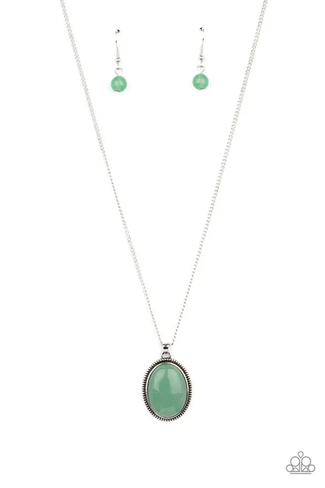 Paparazzi Necklace Tranquil Talisman Green Paparazzi Jewelry Necklaces Paparazzi Necklace Tranquil Talisman Green Paparazzi Jewelry Necklaces