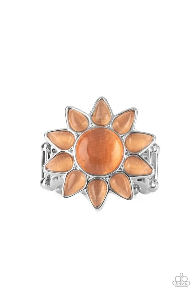 Paparazzi Ring Blossoming Sunbeams Orange Paparazzi Jewelry Rings Paparazzi Ring Blossoming Sunbeams Orange Paparazzi Jewelry Rings