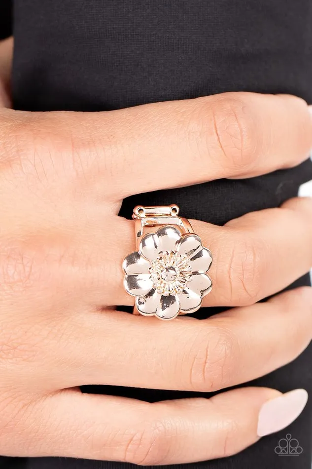 Paparazzi Ring Floral Farmstead Gold Paparazzi Jewelry Rings