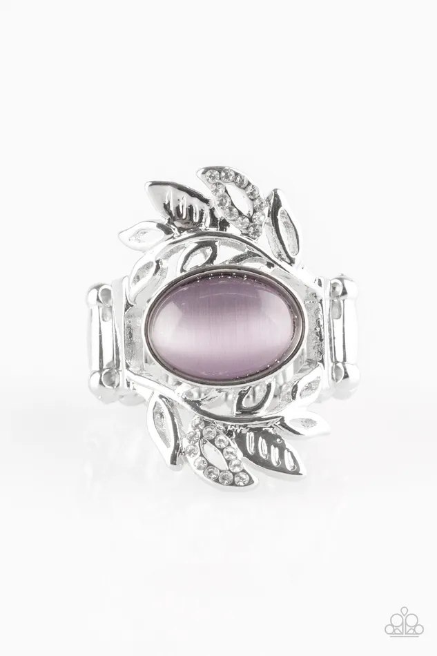 Paparazzi Ring Garden Dew Purple Paparazzi Jewelry Rings