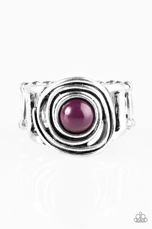 Paparazzi Ring Out Of Control Purple Paparazzi Jewelry Rings