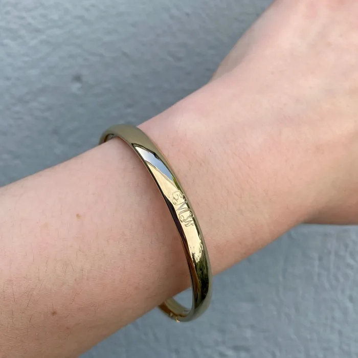 PreStyled Sets Croghans Adult 14K Gold Filled Plain 6mm Bangle