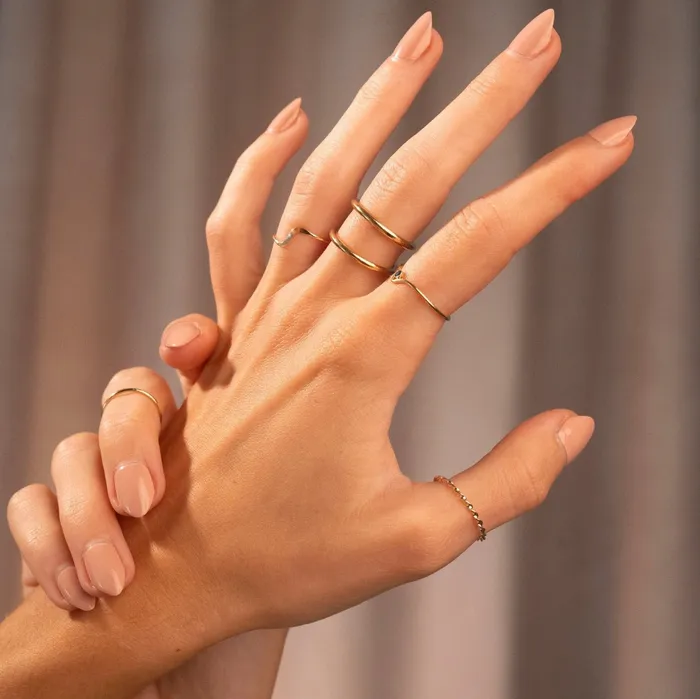 RG Rings Gold Filled Flat Wave Ring