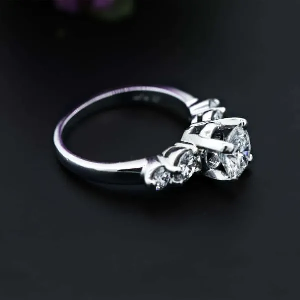 Rings Diamond Source NYC Platinum Engagement Ring with five Round cut Diamonds in 206ct of Total Diamond Weight ENG12501 Rings Diamond Source NYC Platinum Engagement Ring with five Round cut Diamonds in 206ct of Total Diamond Weight ENG12501