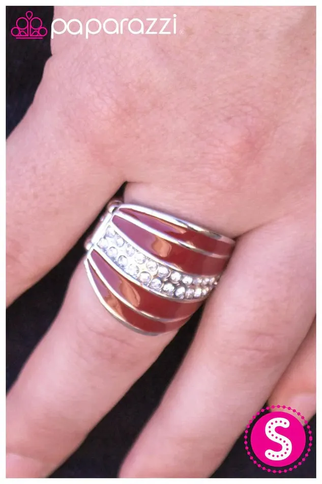 Rings Paparazzi Jewelry Paparazzi Ring Borderline Bombshell Red