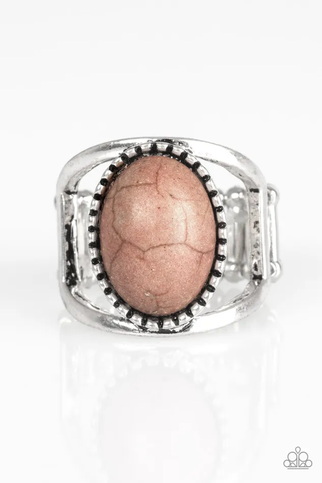 Rings Paparazzi Jewelry Paparazzi Ring Canyon Cache Brown