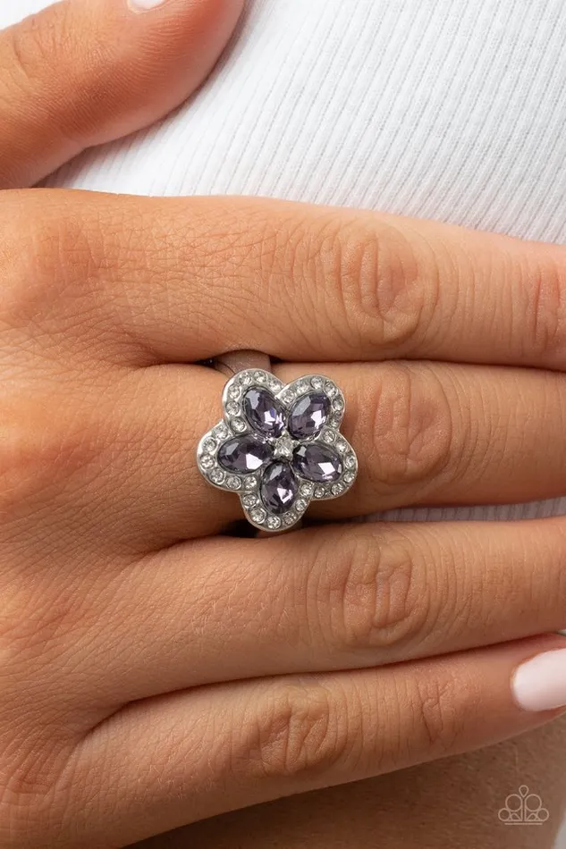 Rings Paparazzi Jewelry Paparazzi Ring Efflorescent Envy Purple