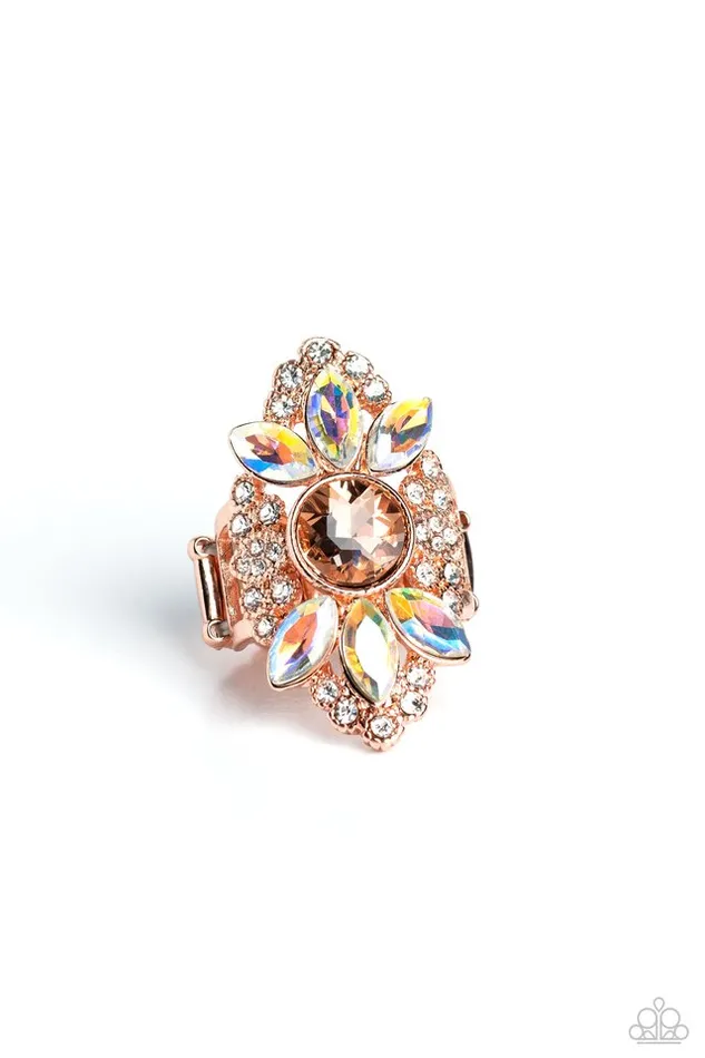 Rings Paparazzi Jewelry Paparazzi Ring GLISTEN Here Copper Rings Paparazzi Jewelry Paparazzi Ring GLISTEN Here Copper