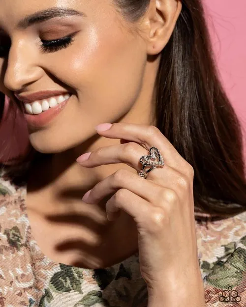 Rings Paparazzi Jewelry Paparazzi Ring Just a Crush Rings Paparazzi Jewelry Paparazzi Ring Just a Crush