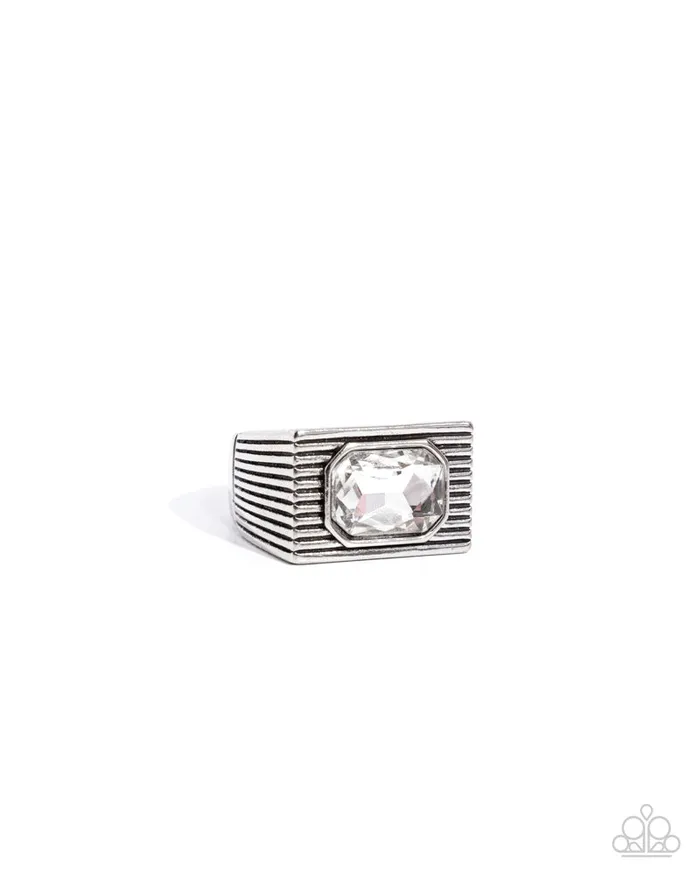 Rings Paparazzi Jewelry Paparazzi Ring Knockout Tournament White Rings Paparazzi Jewelry Paparazzi Ring Knockout Tournament White