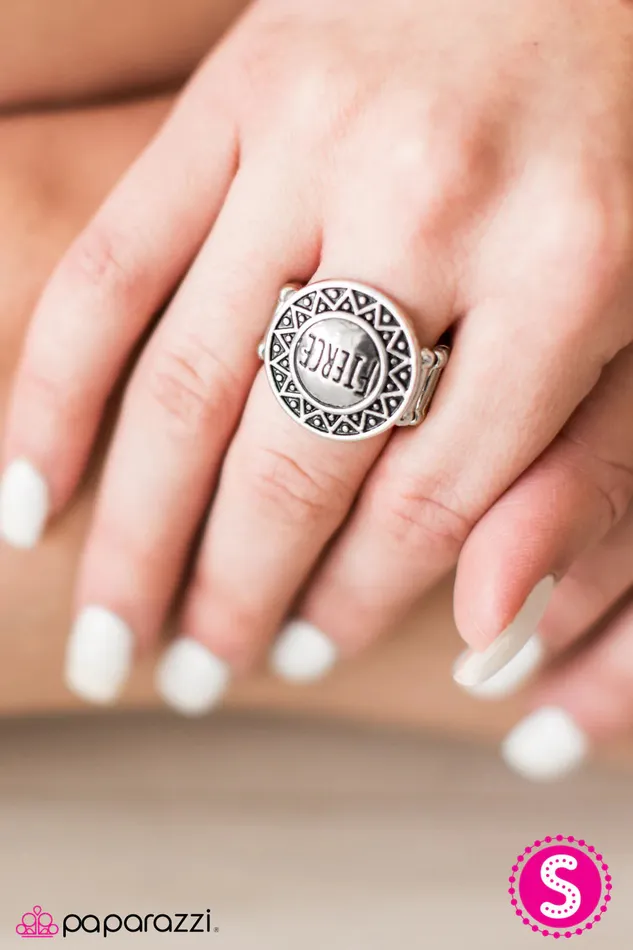 Rings Paparazzi Jewelry Paparazzi Ring Lookin Fierce Silver