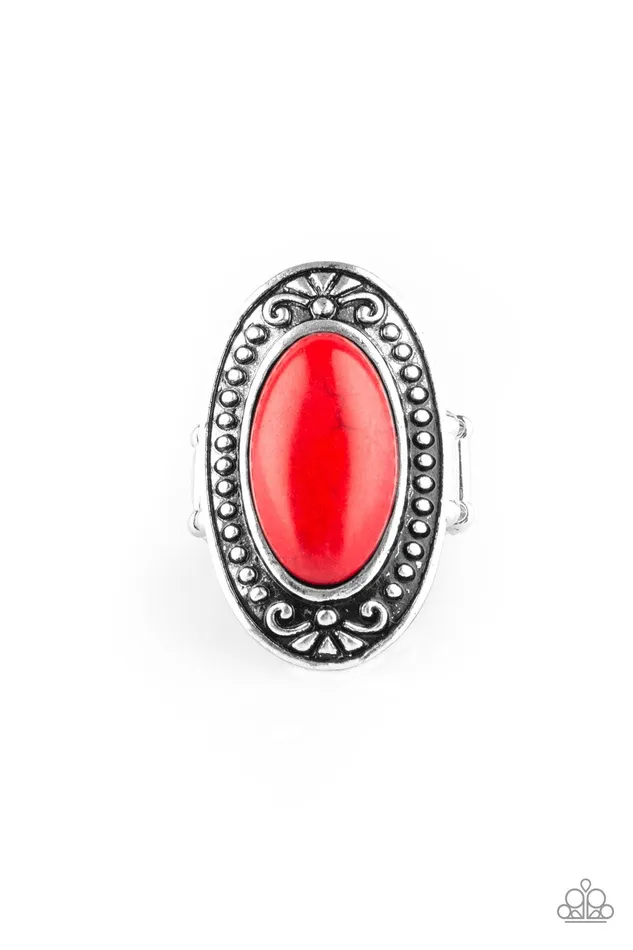 Rings Paparazzi Jewelry Paparazzi Ring Mesa Meadows Red