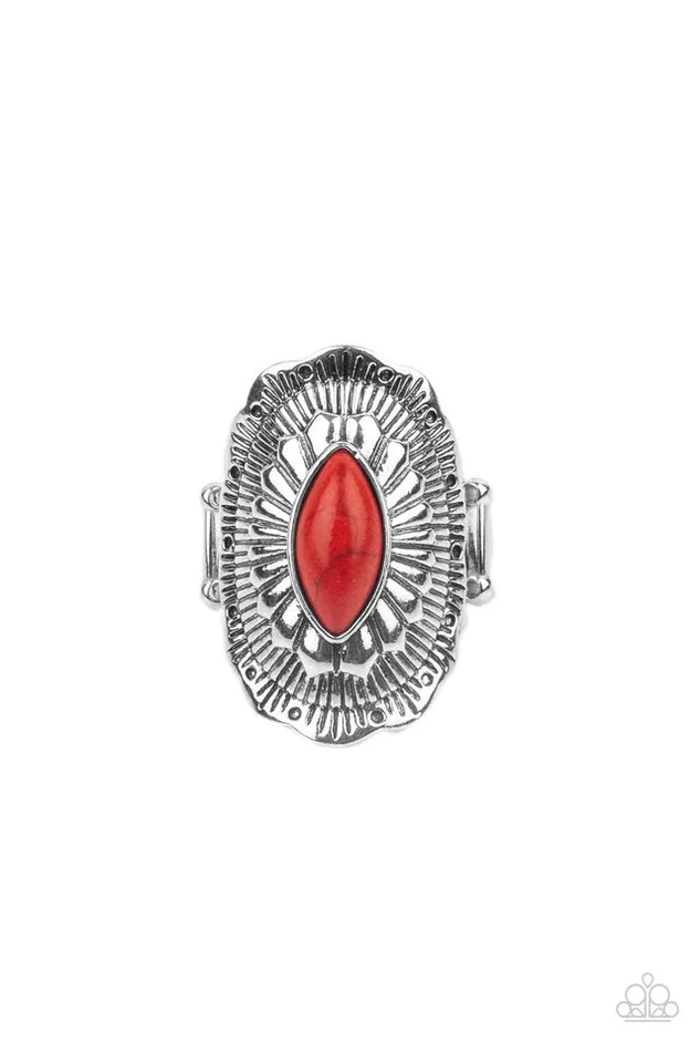 Rings Paparazzi Jewelry Paparazzi Ring Ornamental Allure Red Rings Paparazzi Jewelry Paparazzi Ring Ornamental Allure Red