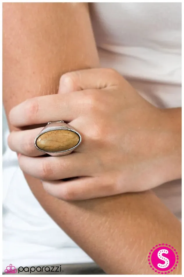 Rings Paparazzi Jewelry Paparazzi Ring The Beholder Yellow
