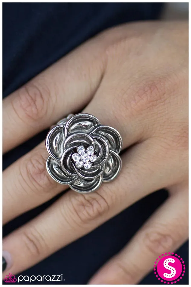 Rings Paparazzi Ring Summer Nights White Paparazzi Jewelry