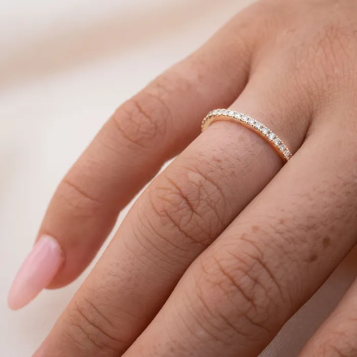 Rings RG 14k Diamond Eternity Ring 45 CTW