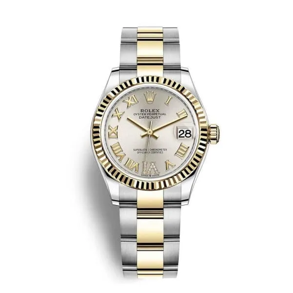 Rolex Bracelets Rolex Datejust 31mm Ref 2782730003 Silver Diamond Roman Dial Two Tone Stainless Steel 18K Yellow Gold Oyster Bracelet Womens Watch Rolex Bracelets Rolex Datejust 31mm Ref 2782730003 Silver Diamond Roman Dial Two Tone Stainless Steel 18K Yellow Gold Oyster Bracelet Womens Watch
