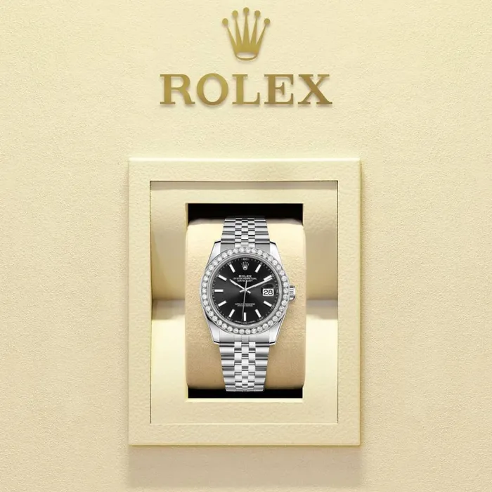 Rolex Datejust 41mm Ref 126300 Black Dial Diamond Bezel Stainless Steel Jubilee Bracelet Mens Watch Rolex Bracelets Rolex Datejust 41mm Ref 126300 Black Dial Diamond Bezel Stainless Steel Jubilee Bracelet Mens Watch Rolex Bracelets