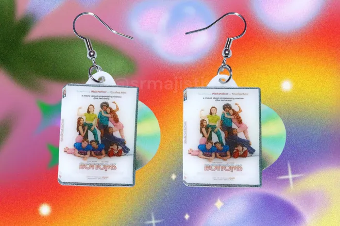 Sam Makes Things Earrings READY TO SHIP Bottoms 2023 DVD 2D detailed Handmade Earrings Sam Makes Things Earrings READY TO SHIP Bottoms 2023 DVD 2D detailed Handmade Earrings